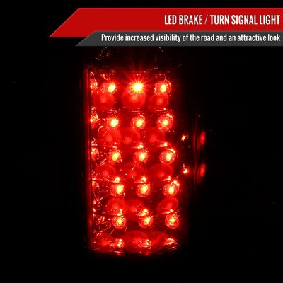 1988-2000 Chevy Silverado/Tahoe/Suburban/Sierra APC LED Tail Lights Smoke Lens