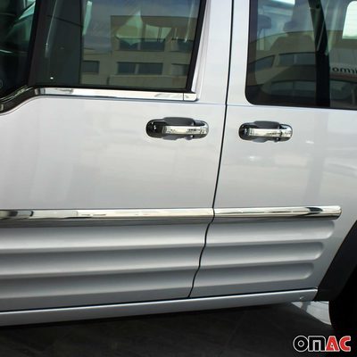 2009-2013 Ford Transit Connect Car Door Handle Cover Protector Stainless Steel 8 Pcs