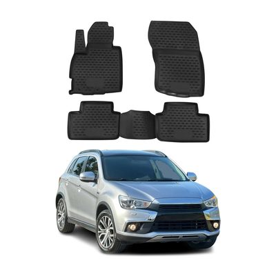 2011-2024 Mitsubishi Outlander Sport Floor Mats Liners Full Set All Weather