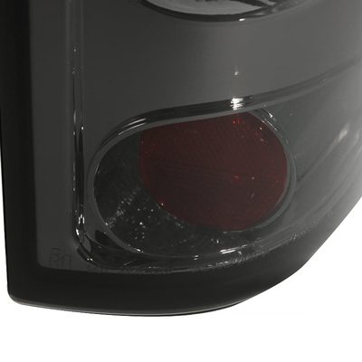 2004-2008 Ford F-150 Styleside Tail Lights Chrome Housing/Smoke Lens