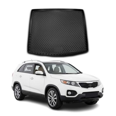 2011-2013 Kia Sorento Cargo Liner Trunk Mat All Weather Black