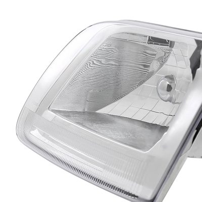 1997-2004 Ford F-150/Expedition Factory Style Crystal Headlights Chrome/Clear