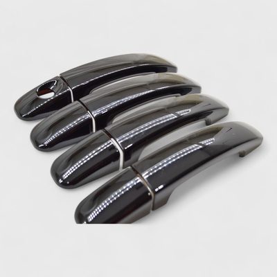 2019-2024 Ford Ranger Door Handle Cover Gloss Black 8Pcs ABS Plastic