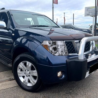 2005-2007 Nissan Pathfinder/ 05-2008 Frontier Dual Halo Headlights Chrome