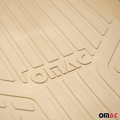 OMAC Floor Mats & Cargo Liners Universal for Cars SUV Beige