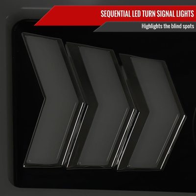 2014-2021 Toyota Tundra LED CBar Projector Headlights Arrow Turn Signals Smoke