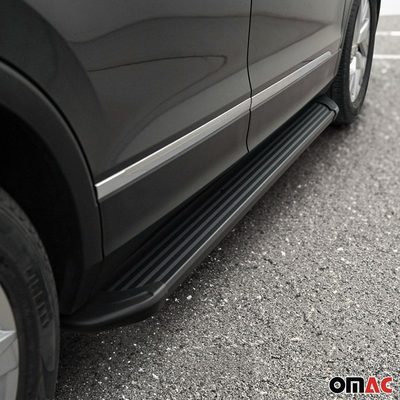 2020-2026 Jeep Gladiator Crew Cab Nerf Bar Side Step Running Boards Alu 2x