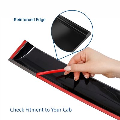 Wind Deflectors for Ford F250 F350 F450 F550 Super Duty 2017-2026 SuperCrew