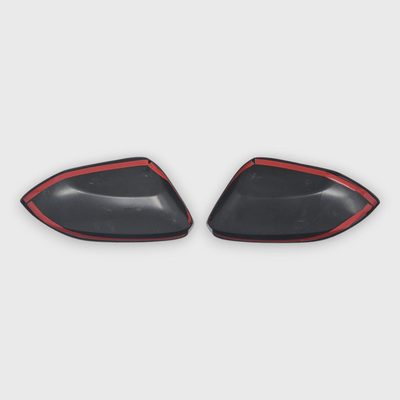2019-2025 Toyota Corolla Mirror Cover Caps Gloss Black 2Pcs ABS Plastic