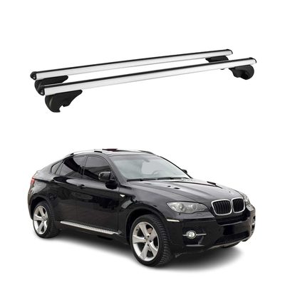 2008-2014 BMW X6 E71 & E72 Roof Rack Cross Bars Silver