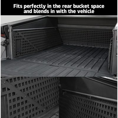 Cybertruck Trunk Bed Inner Side Molle Panels Rack System