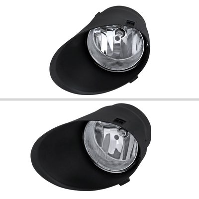 2007-2013 Toyota Tundra/Sequoia H10 Fog Lights Kit Chrome Housing/Clear Lens