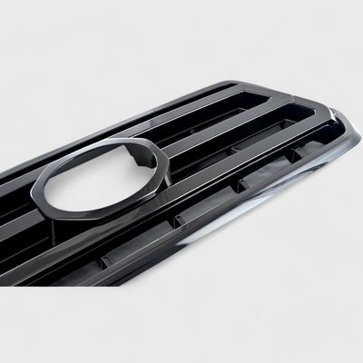 2020-2024 Toyota Tacoma Grille Overlay Gloss Black 1Pcs ABS Plastic
