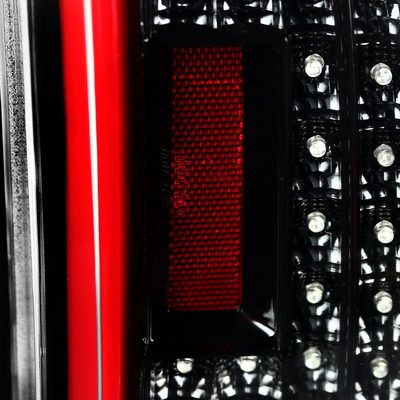 2015-2020 Chevy Tahoe/Suburban LS LT LTZ LED Tail Lights Jet Black/Clear