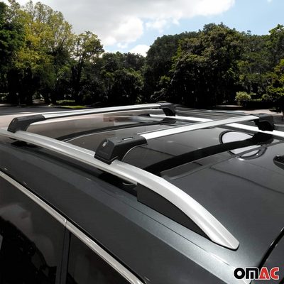2000-2006 BMW X5 E53 Roof Rack Cross Bars Silver