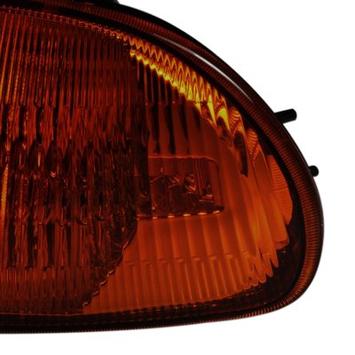 1992-1995 Honda Civic Sedan Corner Lights Chrome Housing/Amber Smoke Lens