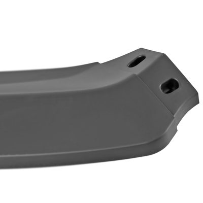 2014-2019 Ford Fiesta Matte Black 3Pcs Front Bumper Lip Splitter Kit