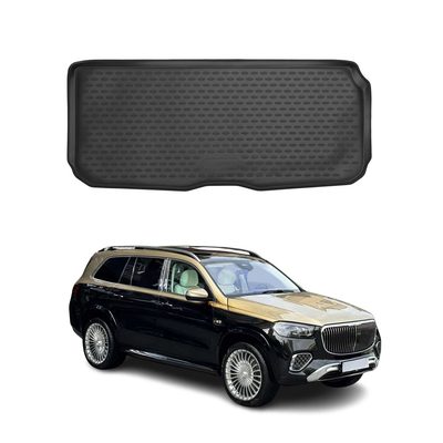 2020-2026 Mercedes GLS Class X167 Cargo Liner Trunk Mat All Weather 7 Seats Black