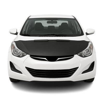 2011-2016 Hyundai Elantra Car Bonnet Mask Hood Bra Black 1 Pc
