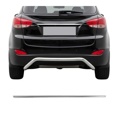 2010-2015 Hyundai Tucson Rear Trunk Tailgate Door Handle Cover Stainless Steel Silver