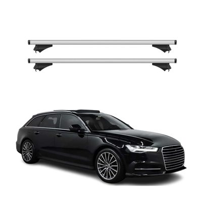 2015-2018 Audi A6 Avant Roof Rack Cross Bars Silver