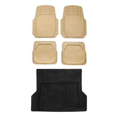 OMAC Floor Mats & Cargo Liners Universal for Cars SUV Beige