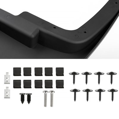 2015-2018 Ford F-150 Front & Rear Mud Flap Splash Guards Models w/Wheel Lip