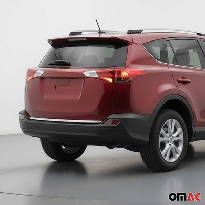 2013-2015 Toyota RAV4 Rear Trunk Lid Molding Trim Stainless Steel Silver 1Pc