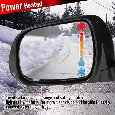 2008-2013 Toyota Highlander 7Pin Heated Side Mirror LED Puddle Light Passenger