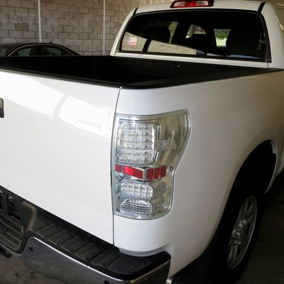 2007-2013 Toyota Tundra LED Tail Lights Chrome Housing/Clear Lens