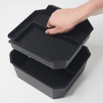 Tesla Cybertruck Double Layer Console Organizer