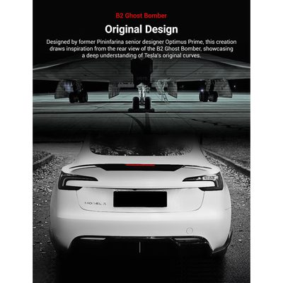 Rear Led Spoiler for Model 3 Highland / Model Y | TESERY