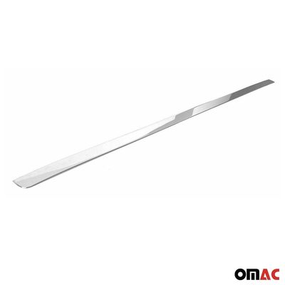 2007-2013 BMW X5 E70 Rear Trunk Molding Trim Stainless Steel Silver 1Pc