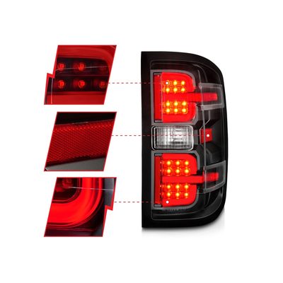 Anzo Black LED Tail Lights 311425