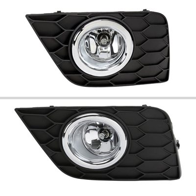 2016-2018 Nissan Sentra H11 Fog Lights Kit Chrome Housing/Clear Lens