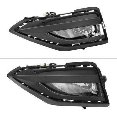 2019-2021 VW Jetta H11 Fog Lights Kit Chrome Housing/Clear Lens
