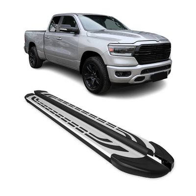 2019-2026 Ram 1500 Crew Cab Nerf Bar Side Step Running Boards Alu 2x