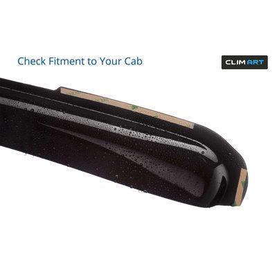 Clim Art Wind Deflectors for Cadillac Escalade Chevy Tahoe 2021-2026 Dark Smoke