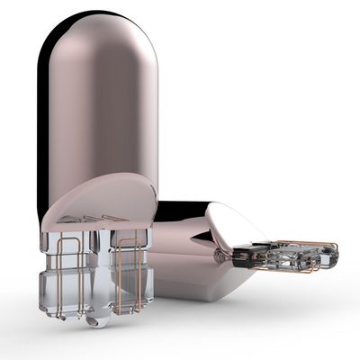 T10 Chrome Amber Light Bulbs