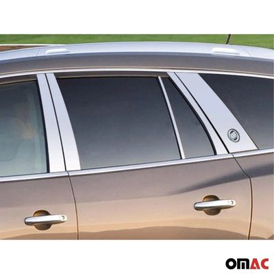 2013-2017 Buick Enclave Stainless Steel Pillar Trim 10 Pcs