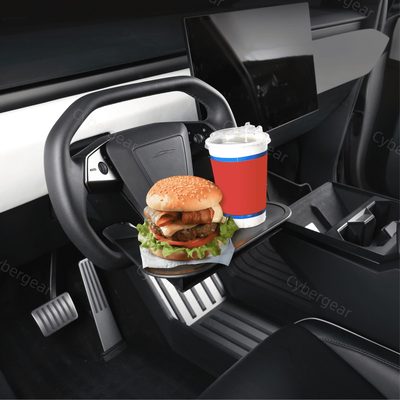 Removable Steering Wheel Tray for Cybertruck