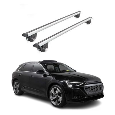 2019-2025 Audi Q8 / e-tron / Sportback Roof Rack Cross Bars Luggage 220 Lbs Gray 2 Pcs