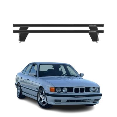 1997-2003 BMW 5 Series E39 Sedan Roof Rack Cross Bars Black