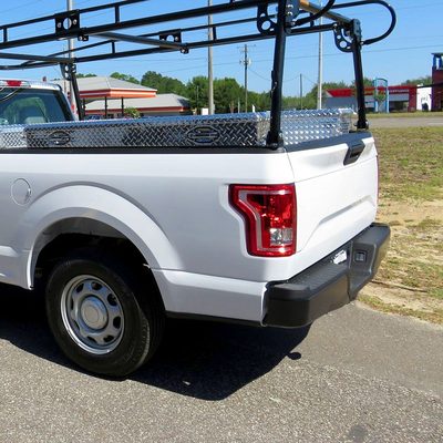 2015-2017 Ford F-150 Factory Driver/Left Tail Light Assembly Chrome/Red Clear