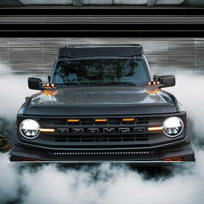 2021+ Ford Bronco Boomerang Ditch Lights