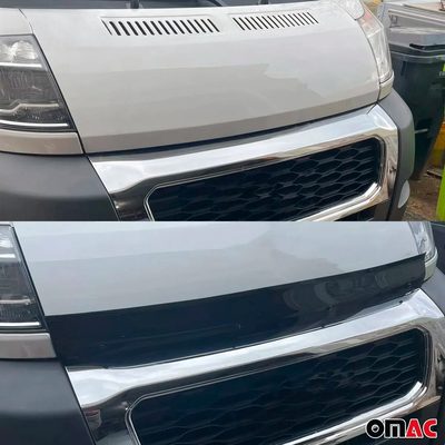 2023-2026 RAM ProMaster Bug Shield Hood Deflector & Window Visor Kit 3Pcs Smoke