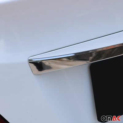 2012-2017 Hyundai Accent Rear Trunk Tailgate Door Handle Cover Stainless Steel Silver