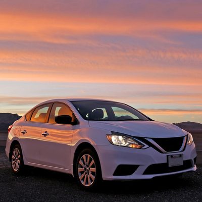 2013-2019 Nissan Sentra Mirror Cover Caps Gloss Black 2Pcs ABS Plastic