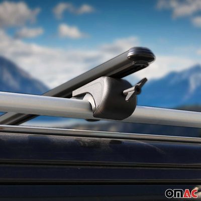 2001-2007 Volvo V70 Roof Rack Cross Bars Black