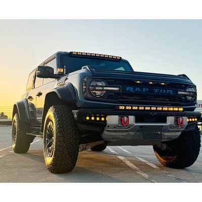 2021+ Ford Bronco Modular Bumper 40in Light Bar - PRO